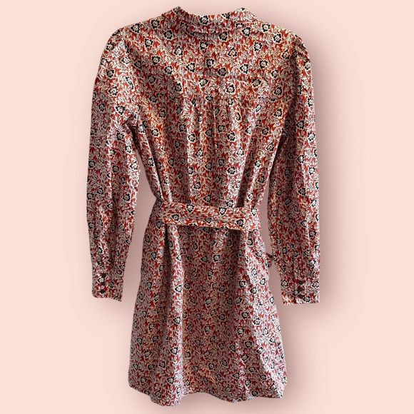 NWT Boden Mini Shift Shirt Dress Paisley Terrace - Picture 5 of 9